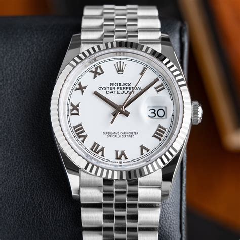 rolex witgoud heren|rolex datejust white gold.